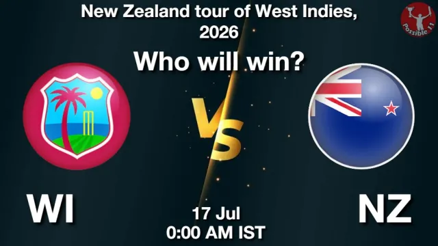 Who will win Today WI vs NZ