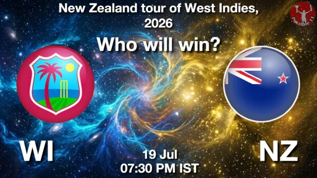 Who will win Today WI vs NZ