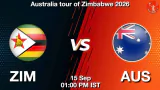 ZIM vs AUS 1st
