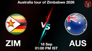 ZIM vs AUS 2nd