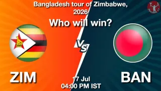 ZIM vs BAN 2nd