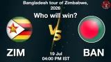 ZIM vs BAN 3rd