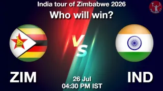 ZIM vs IND 3rd