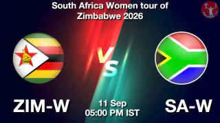 ZIM-W vs SA-W 1st