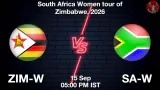 ZIM-W vs SA-W 3rd