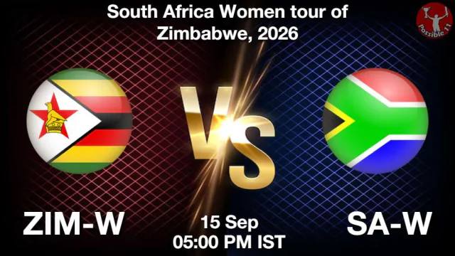 ZIM-W vs SA-W 4th T20I 2026 मैच