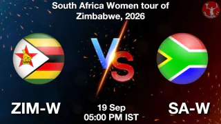ZIM-W vs SA-W 5th
