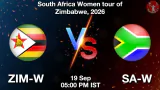 ZIM-W vs SA-W 5th