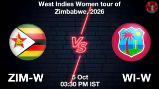 ZIM-W vs WI-W 2nd