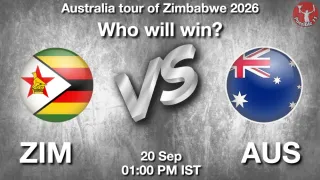 Zimbabwe vs Australia 3rd