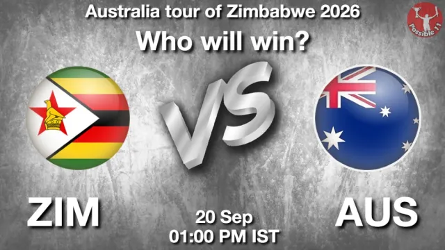 Zimbabwe vs Australia 3rd ODI Prediction: Who