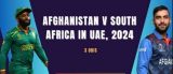 Afghanistan vs Bangladesh in UAE