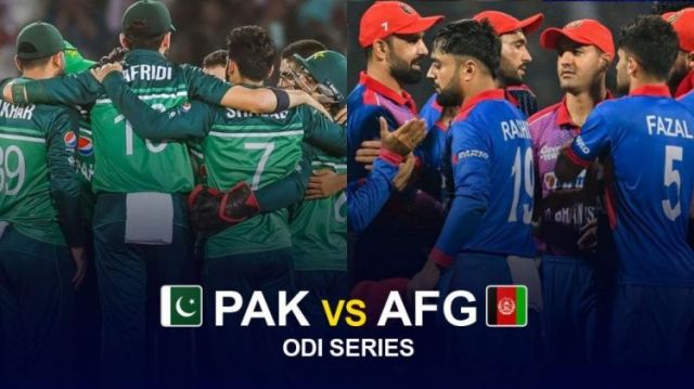 Afghanistan v Pakistan in Sri Lanka