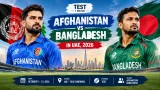 Afghanistan vs Bangladesh in UAE, 2026