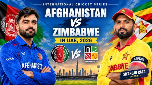 Afghanistan vs Zimbabwe in UAE, 2026