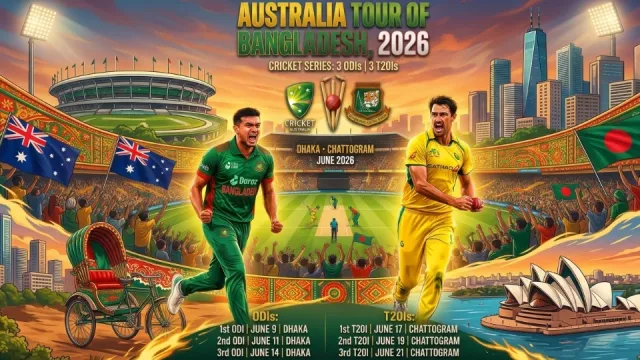 Australia tour of Bangladesh, 2026