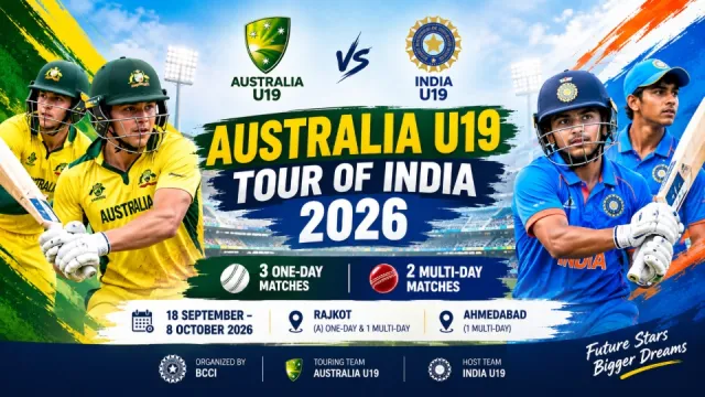 Australia U19 tour of India 2026