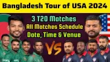 Bangladesh tour of USA, 2024