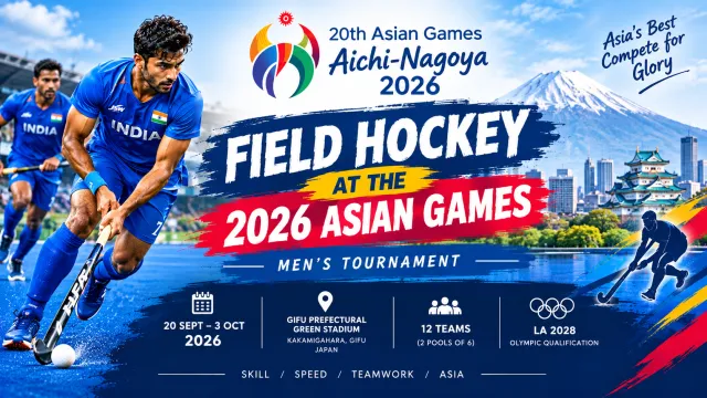 Field Men hockey at the 2026 Asian Games