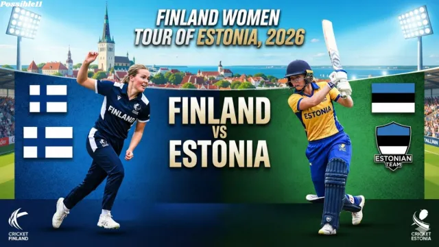Finland Women tour of Estonia, 2026