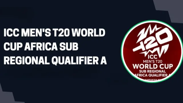 ICC Men T20 World Cup Sub Regional Africa Qualifier Group A 2026