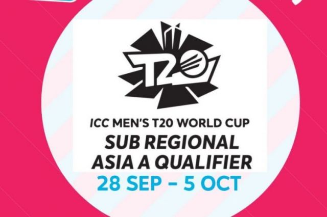 ICC Men T20 World Cup Sub Regional Asia Qualifier A