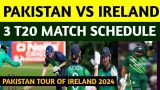Pakistan tour of Ireland, 2024