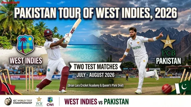 Pakistan tour of West Indies, 2026