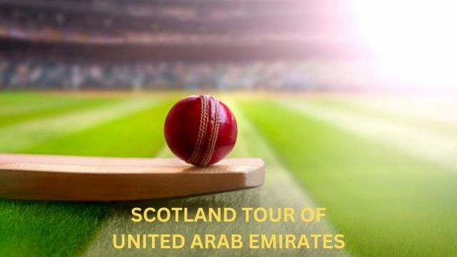 Scotland tour of United Arab Emirates