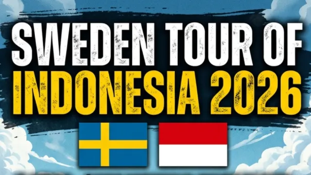 Sweden tour of Indonesia, 2026