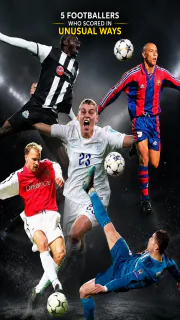5 Footballers Who Scored in Unusual