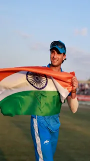 Abhishek Sharma levels with Yuvraj Singh,