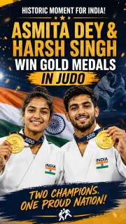 Asmita Dey & Harsh Singh Win