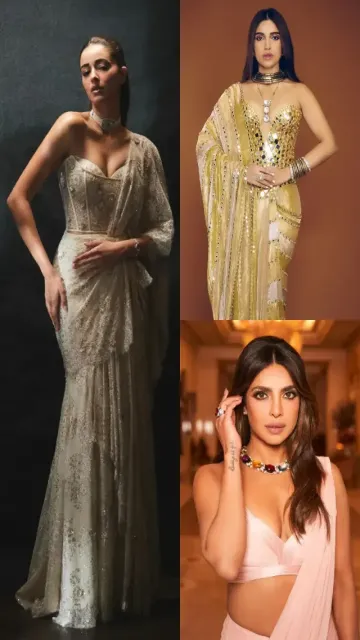 Bollywood divas giving sarees a Picture