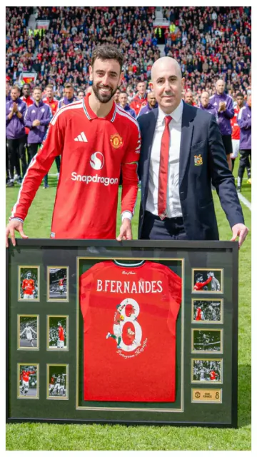Bruno Fernandes gets a record-equalling Picture