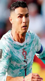 Cristiano Ronaldo takes last crack at