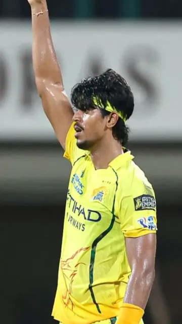 CSK pacer Ramakrishna Ghosh ruled Picture