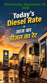 Diesel Rate Today in India –