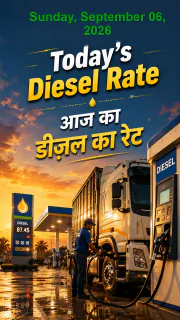 Diesel Rate Today in India –