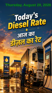 Diesel Rate Today in India –