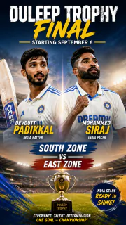 Duleep Trophy Final: South Zone’s Star