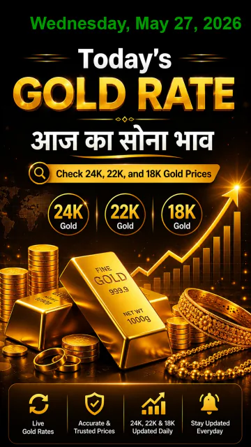Gold Rate Today (27 May Picture