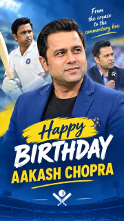 Happy Birthday Aakash Chopra: From Opener