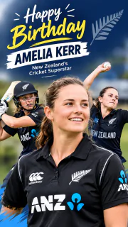 Happy Birthday Amelia Kerr: New Zealand’s