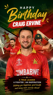 Happy Birthday Craig Ervine