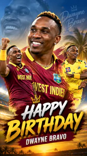 Happy Birthday Dwayne Bravo: Champion All-Rounder