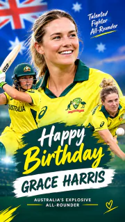 Happy Birthday Grace Harris: Australia’s Explosive