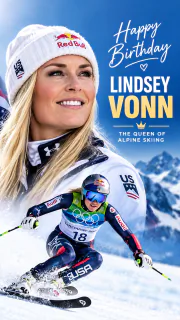 Happy Birthday Lindsey Vonn: The Queen