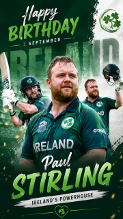 Happy Birthday Paul Stirling