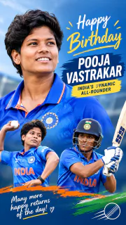 Happy Birthday Pooja Vastrakar: India’s Dynamic